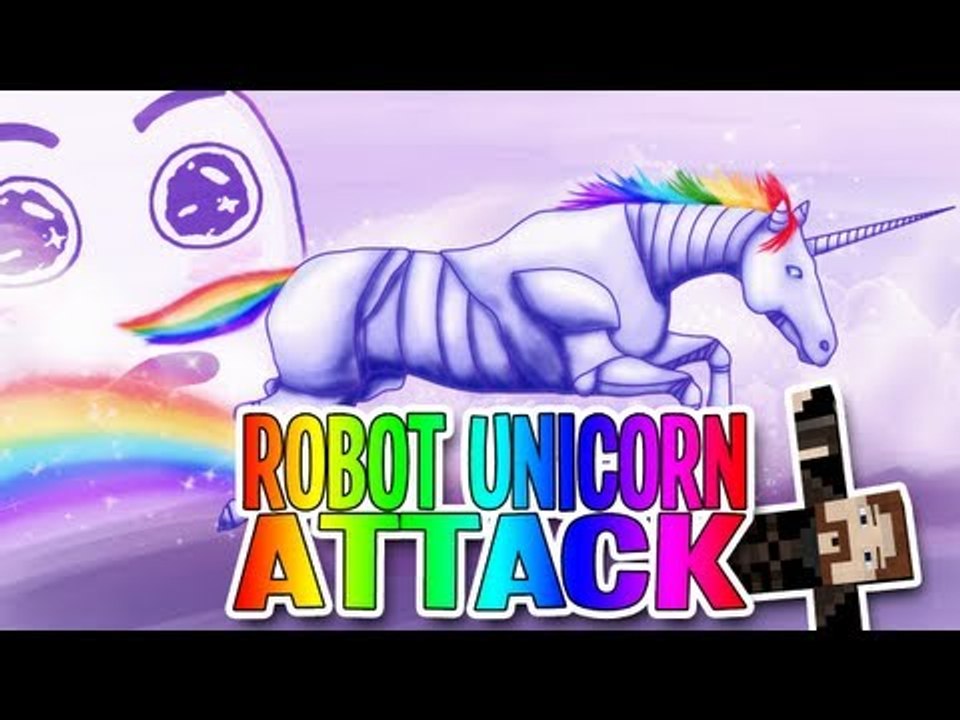 SirKazzio joga Robot Unicorn Attack e alcança os sonhos!