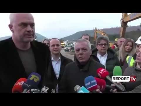 Report TV - Rama në krah të Voltanës gjatë inspektimit të rrugës turistike të Velipojës/Batutat