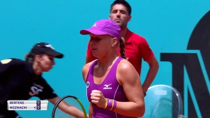 Madrid - Wozniacki n'a pas existé contre Bertens