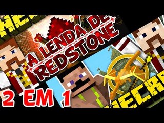 A Lenda de Redstone - Minecraft Survival Games (c/ DrM4ster) - 2 EM 1