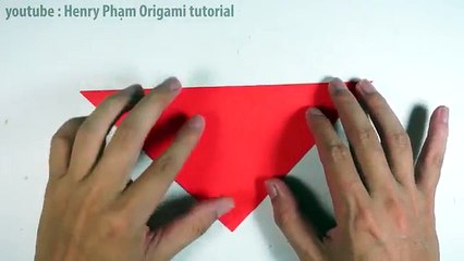 Paper Hat - Origami Santa Hat Tutorial (Henry Phạm)