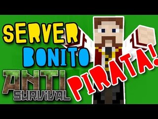 ANTISURVIVAL - SERVIDOR PIRATA! - MINECRAFT 1.5.2