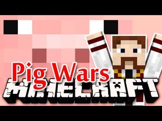 NOVO MINI-GAME! - Pig Wars Minecraft - Sniper num Porco!