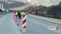 Report TV - Lirohet aksi Elbasan - Tiranë pas bllokimit nga rënia e masivit shkëmbor