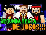 SEGUNDA FESTA DE JOGOS! - FIQUEI EM PRIMEIRO!! do fim xD - Minecraft (Novo)