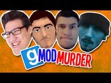 Garry's Mod MURDER - Não confio em NINGUÉM! (c/ D4rk, Hydro e Seymour)