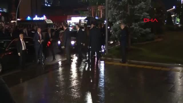 Cumhurbaşkanı Adayı İnce, Cumhurbaşkanı Erdoğan ile Görüşmek İçin AK Parti Genel Merkezi'nde