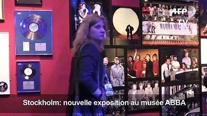 Inauguration d'une nouvelle exposition au musée ABBA à Stockholm