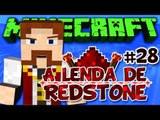 A Lenda de Redstone - Máquinas e Minérios - #28 Minecraft