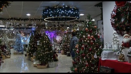 Ora News - Pema e Krishtlindjes në Tiranë, frymëzim nga dekori i Shtëpisë së Bardhë në SHBA