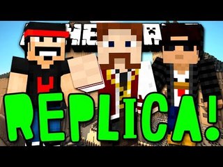 MINECRAFT REPLICA! - SOU MUITO DESENHADEIRO!! (c/ Nikki e M4ster) - Minecraft (Novo)