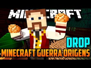 MINECRAFT GUERRA ORIGENS - A MINHA CASA BONITA!! - DROP #1