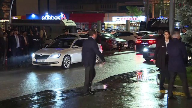 CHP'nin cumhurbaşkanı adayı İnce, AK Parti Genel Merkezi'ne geldi - ANKARA