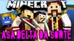 ASA DELTA DA SORTE! - VAMOS DESTRUIR!! :O (c/ Edu, Luiz e Afreim) - Lucky Block Minecraft