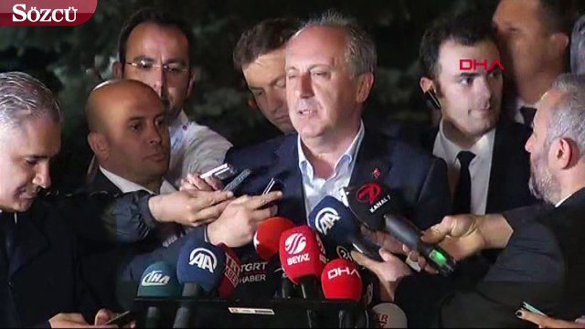 Muharrem İnce Erdoğan’la görüştü