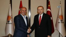 Cumhurbaşkanı Erdoğan, Muharrem İnce’yi kabul etti