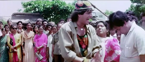 'Bade Kaam Ka Bandar' Full 4K Video Song - Govinda, Chunky Pandey _ Kumar Sanu _ Aankhen