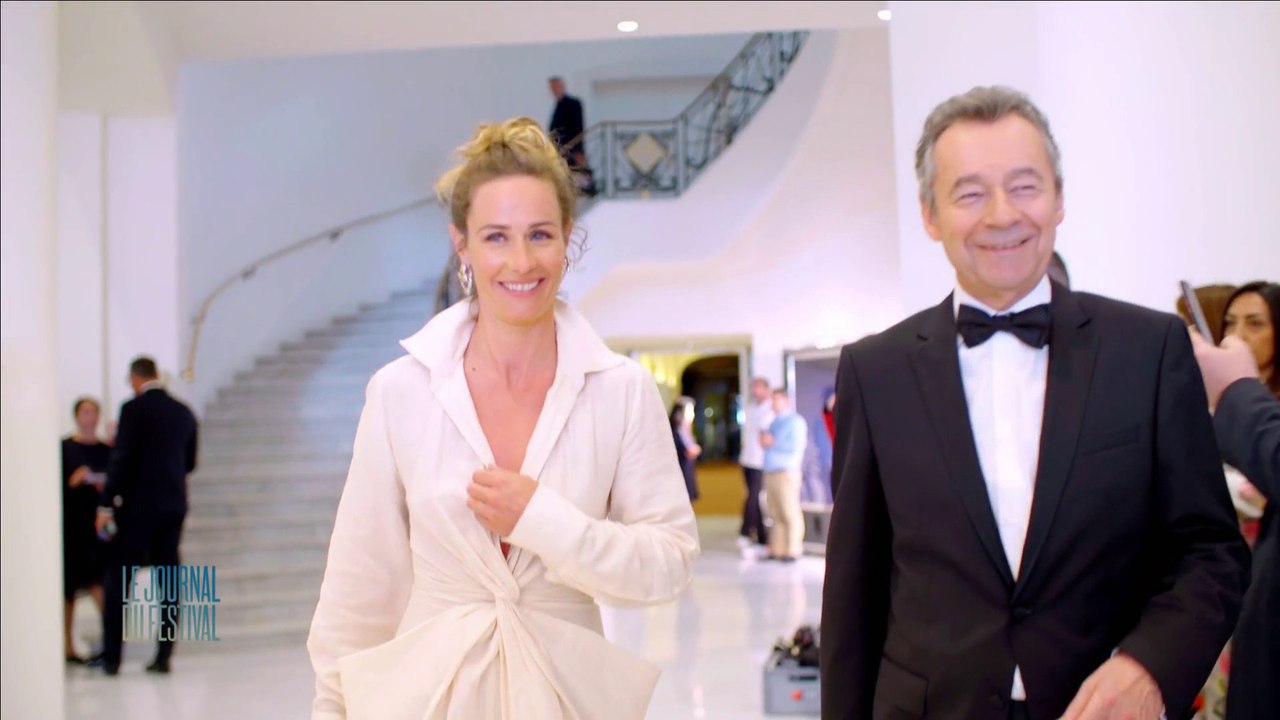 Cecile de France est l'invitée du Journal du Festival de Michel Denisot- Cannes 2018