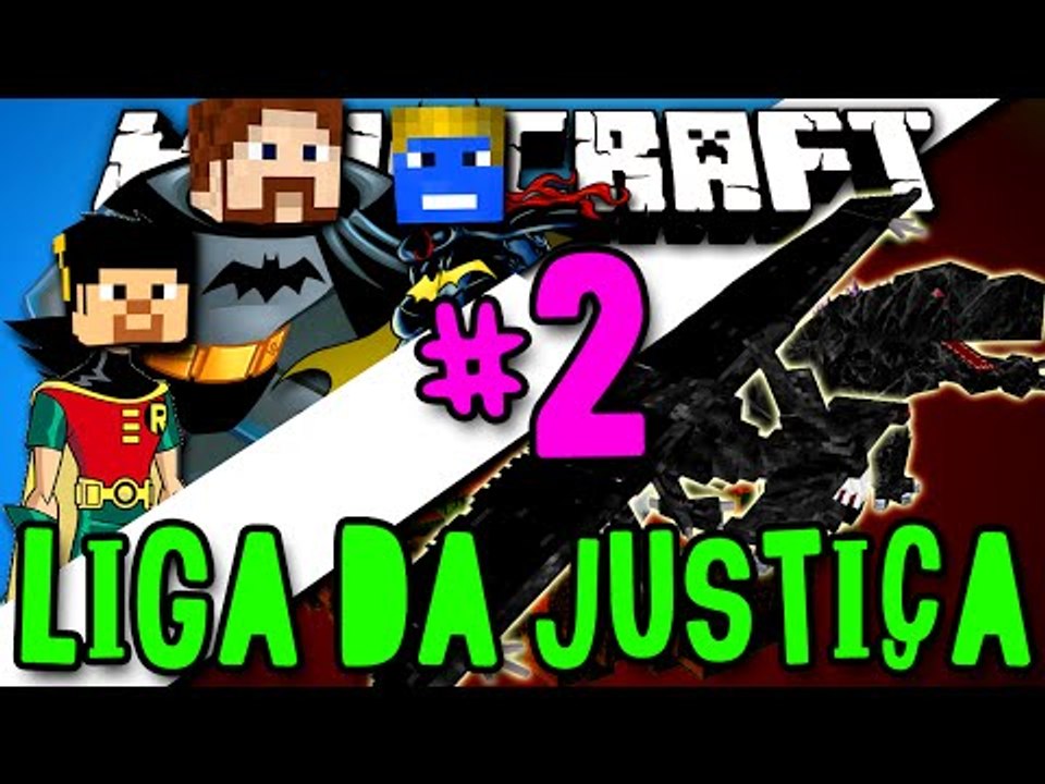 Minecraft: LIGA DA JUSTIÇA - BATMAN, ROBIN E BATGIRL VS. NIGHTMARE!! (C/ BÓNUSZILLA) :O - #2