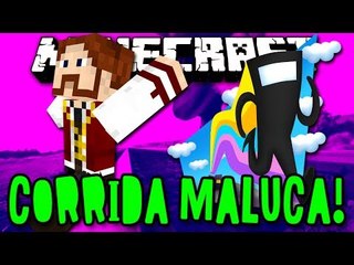 CORRIDA MALUCA! - O SISTEMA NÃO ME QUER DEIXAR GANHAR!! INJUSTIÇAAA! - Minecraft (Novo)