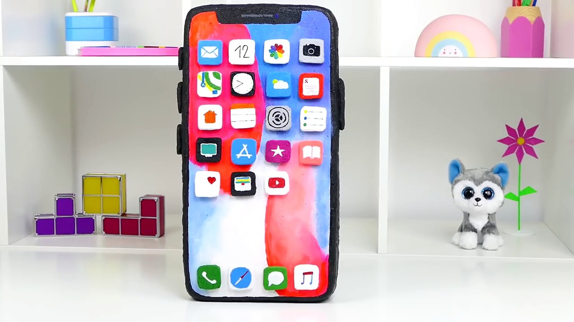 Diy Riesigen Und Mini Youtube Squishy Selber Machen