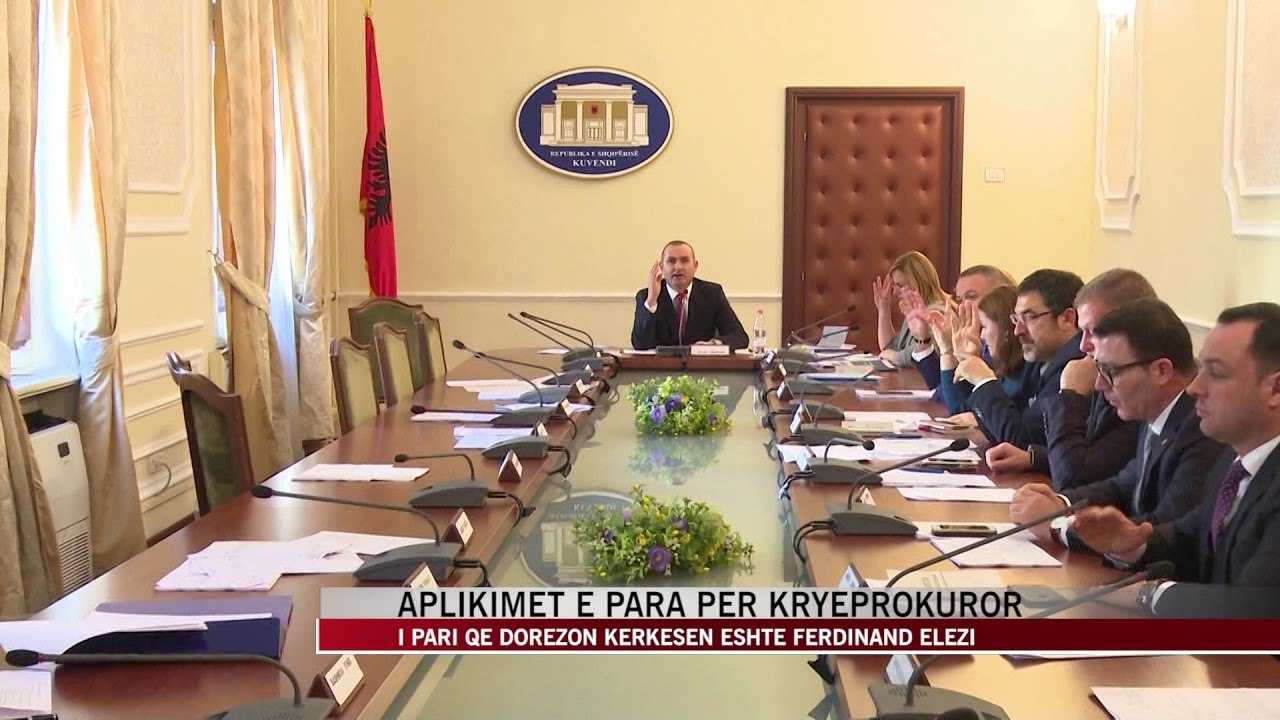 Aplikimet e para për kryeprokuror - News, Lajme - Vizion Plus
