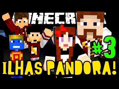 ILHAS PANDORA - AS CONSTRUÇÕES MAIS DOIDAS DE SEMPRE! xD - #3 - Minecraft
