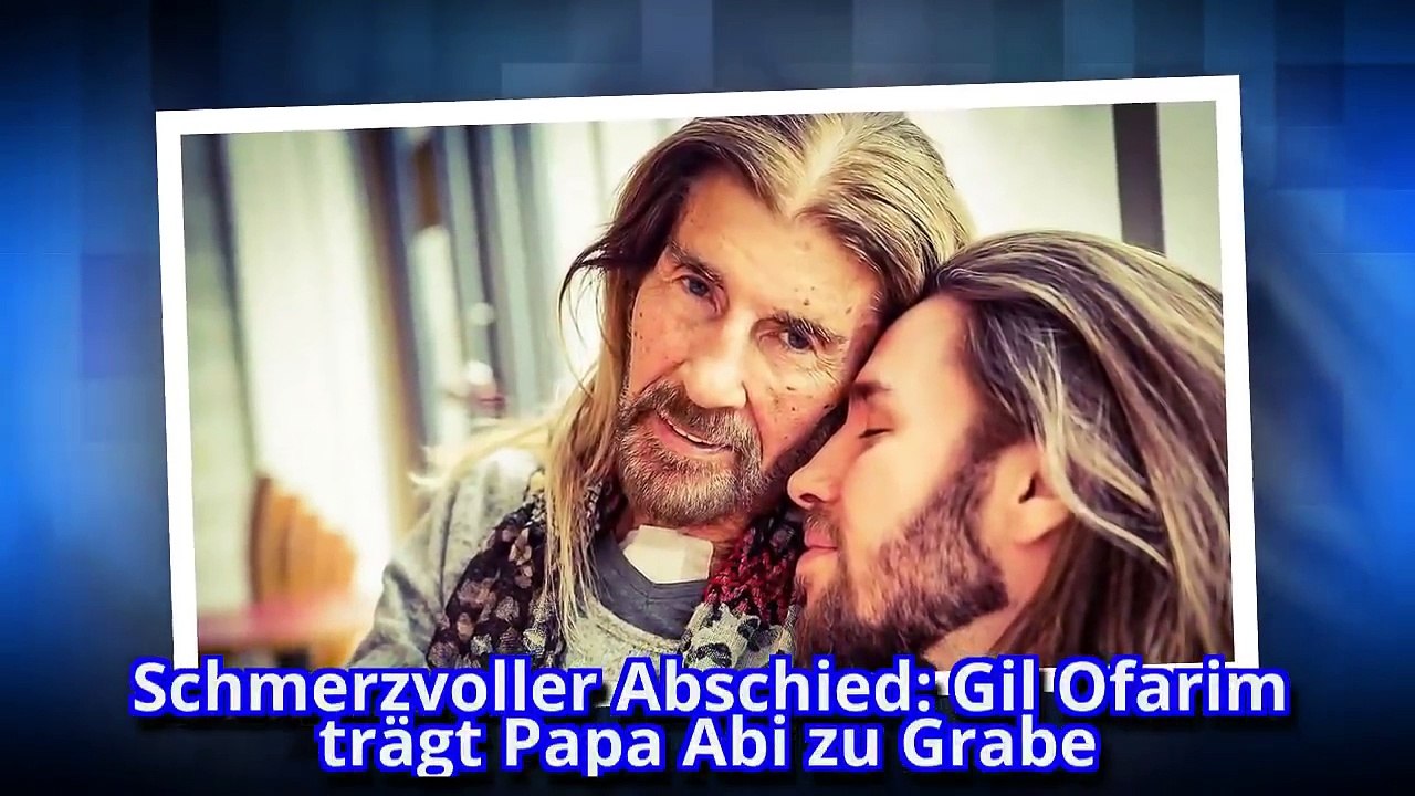Schmerzvoller Abschied: Gil Ofarim trägt Papa Abi zu Grabe
