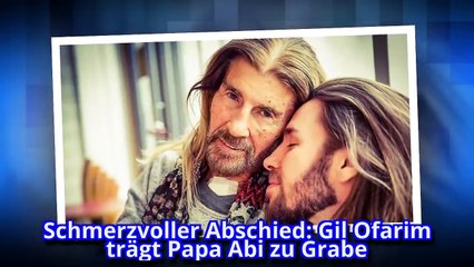 Schmerzvoller Abschied: Gil Ofarim trägt Papa Abi zu Grabe