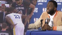 Draymond Green CRASHES Pelicans Huddle & Savagely REVEALS Their Secrets! | 2018 NBA Playoffs