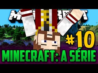 Minecraft: A SÉRIE 2 - #10 - A NOSSA CASA AO CONTRARIO?!!