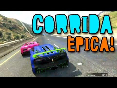 GTA V ONLINE - A CORRIDA MAIS DIVERTIDA DE SEMPRE!! TANTA GENTEEE!!