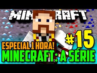 Minecraft: A SÉRIE 2 - #15 - CLONANDO MINÉRIOS INFINITAMENTE!! 1 HORA!!