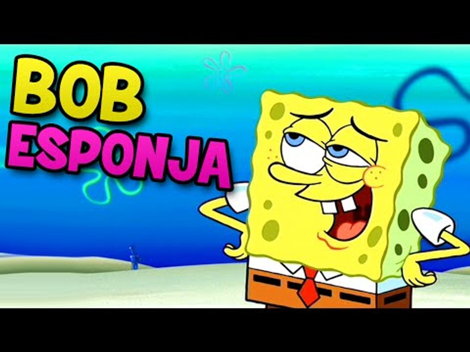 BOB ESPONJA FORA D'ÁGUA!! :O