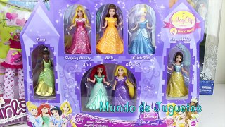 7 Princesas Dinsney Rapunzel Ariel Bella Blancanieves Aurora| Muñecas Para Niñas