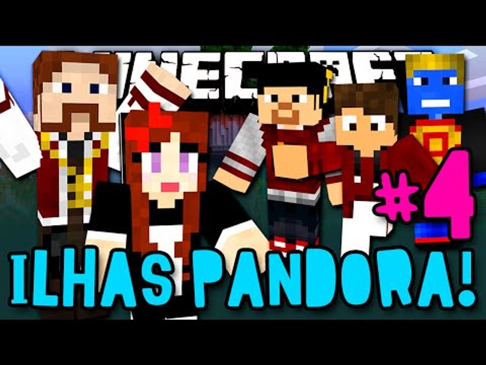 ILHAS PANDORA - O ATAQUE DAS ÁRVORES DESTRUIDORAS DE CASAS :( - #4 - Minecraft