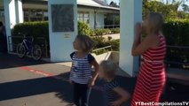 Military Dad Surprises Wife And Daughters With Homecoming - Emotional Surprise 2016