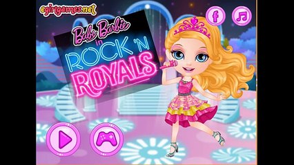 Baby Barbie In Rock N Royals - Baby Game Video / Games for girls online.