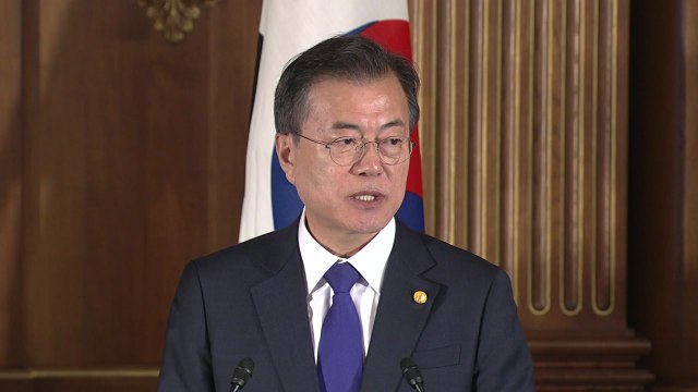 문재인 대통령 한·일·중, 한반도 평화 정착 책임 공유 / YTN