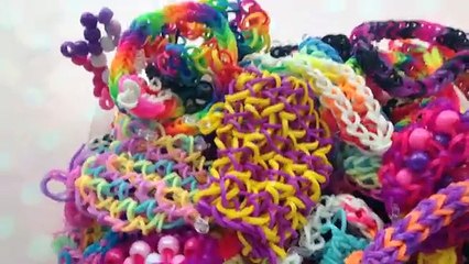 Charmsy i bransoletki z gumek Rainbow Loom