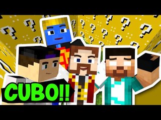 Minecraft: GUERRA NO CUBO!! LUCKY BLOCK EXPLOSIVO!! (c/ Rezende, Luiz e Afreim)