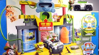 Paw Patrol Jungle Rescue Monkey Temple Playset and Puptracker Vehicle, Monkey