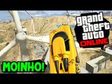 TESTE PARA DEMENTES! CORRIDA DE MOINHOS!! xD - GTA V Online (PC)