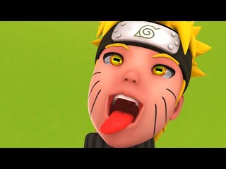 Minecraft: NOVO MINIGAME (Build Battle) - NARUTO TROLL!! (c/ Luiz e Wolff)