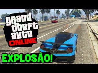 CORRIDA EXPLOSIVA! QUEM IRÁ GANHAR?! :O - GTA V Online (PC)
