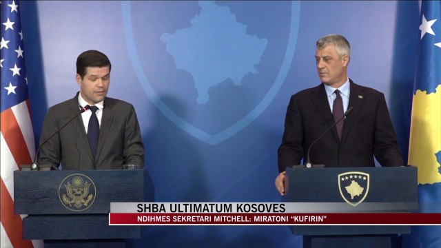 SHBA ultimatum Kosovës, miratoni “kufirin” - News, Lajme - Vizion Plus
