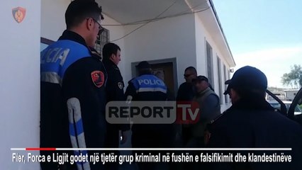 Report TV - Viza false për 12 mijë paund 8 të arrestuar në Tiranë e Fier