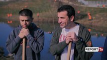 Report TV - Kryebashkiaku Veliaj dhe Noizy mbjellin 550 pemë te Liqeni i Farkës
