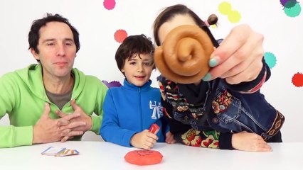 Descargar video: JEU - TETE DE CROTTE ! Si tu perds = 1 CACA sur LA TETE - JEU de SOCIETE fun en FAMILLE