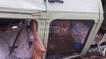 Report TV - Pamjet e Autobusit me nxënës që u përmbys në Skrapar